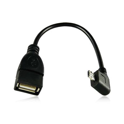 Schwarz Kabel mit 90° Adapter USB Host OTG für Google Nexus 7   7