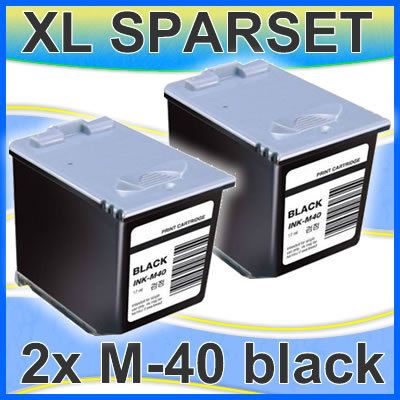 2x SAMSUNG INK M40 TINTE PATRONEN REFILL SF360 SF361 SF365 DRUCKER