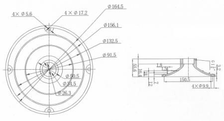 Kugelwellen Horn GBS 372