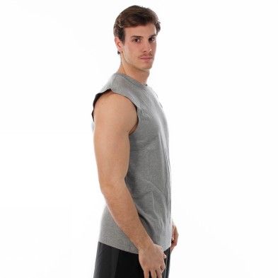 Nike Ad Sleeveless Tee [L] Grau Unterhemd Herren Laufen Neu