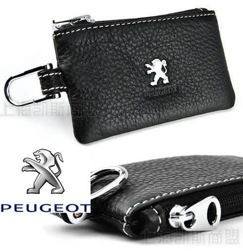  PEUGEOT Leder Schluesselanhaenger Schluessel Tasche Gift 308 408 508