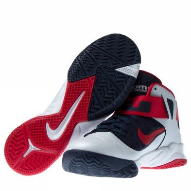 Nike Zoom Soldier Vi [43  us 9,5] Weiss Dunkelblau Herren