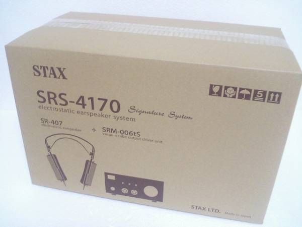 STAX SRS 4170 EARSPEAKER SYSTEM (SRM 006TS+SR 407)