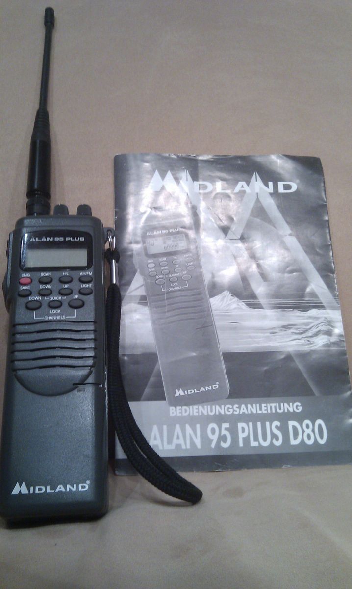 ALAN 95 PLUS   Midland   80 Kanal Handfunkgerät