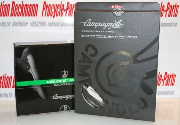 CAMPAGNOLO Veloce   Ultra Shift Ergopower 10 fach   inkl. Kabelset