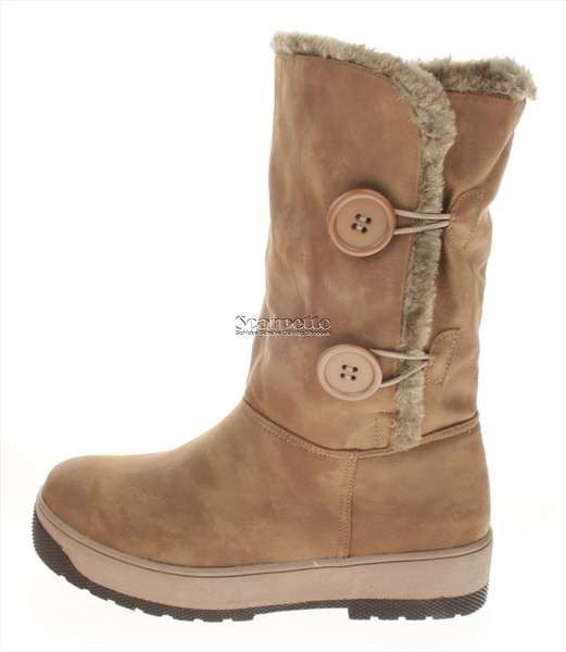 Boot Damenboots Winterboots Boots Stiefel camel Größe 36 41