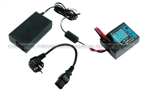 LRP Micro Charger Digital Schnellade Set inkl. Netzteil für NiCD/NiMH