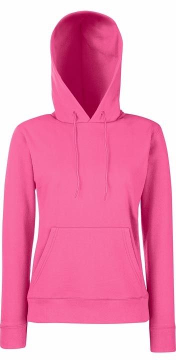 Fruit of the Loom Lady Fit Hooded Sweat Damen Sweatshirt Hoodie