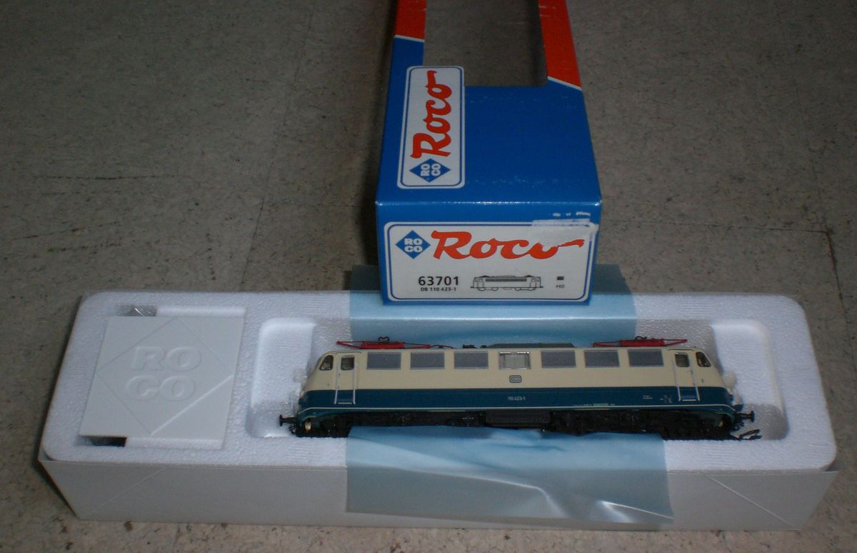 Roco 63701 Elektrolokomotive BR 110 423 1 der DB NEU/OVP