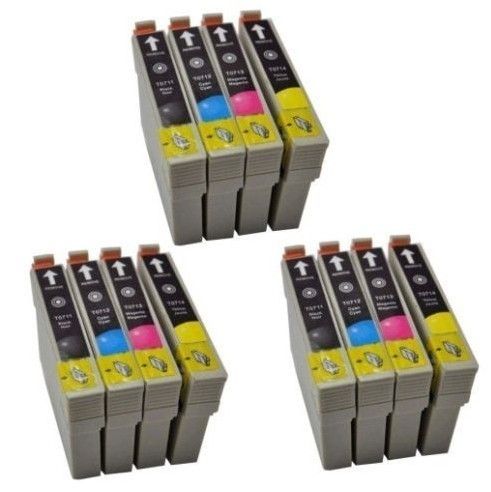 12 INK CARTRIGES FOR EPSON STYLUS SX235W BX305FW BX305F SX425W SX435W