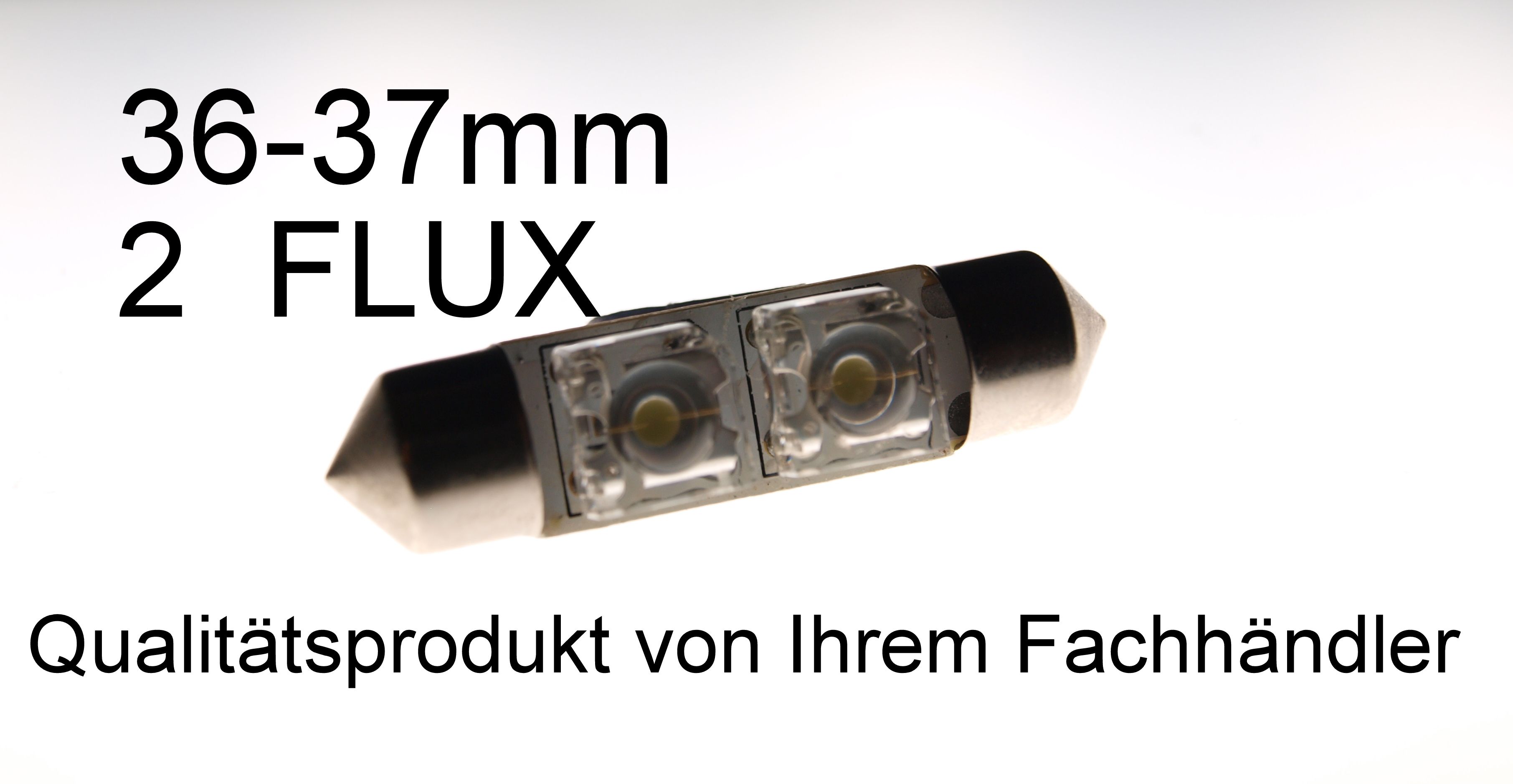 LED Soffitte 2er Super Flux Soffite Leuchte xenon weiss