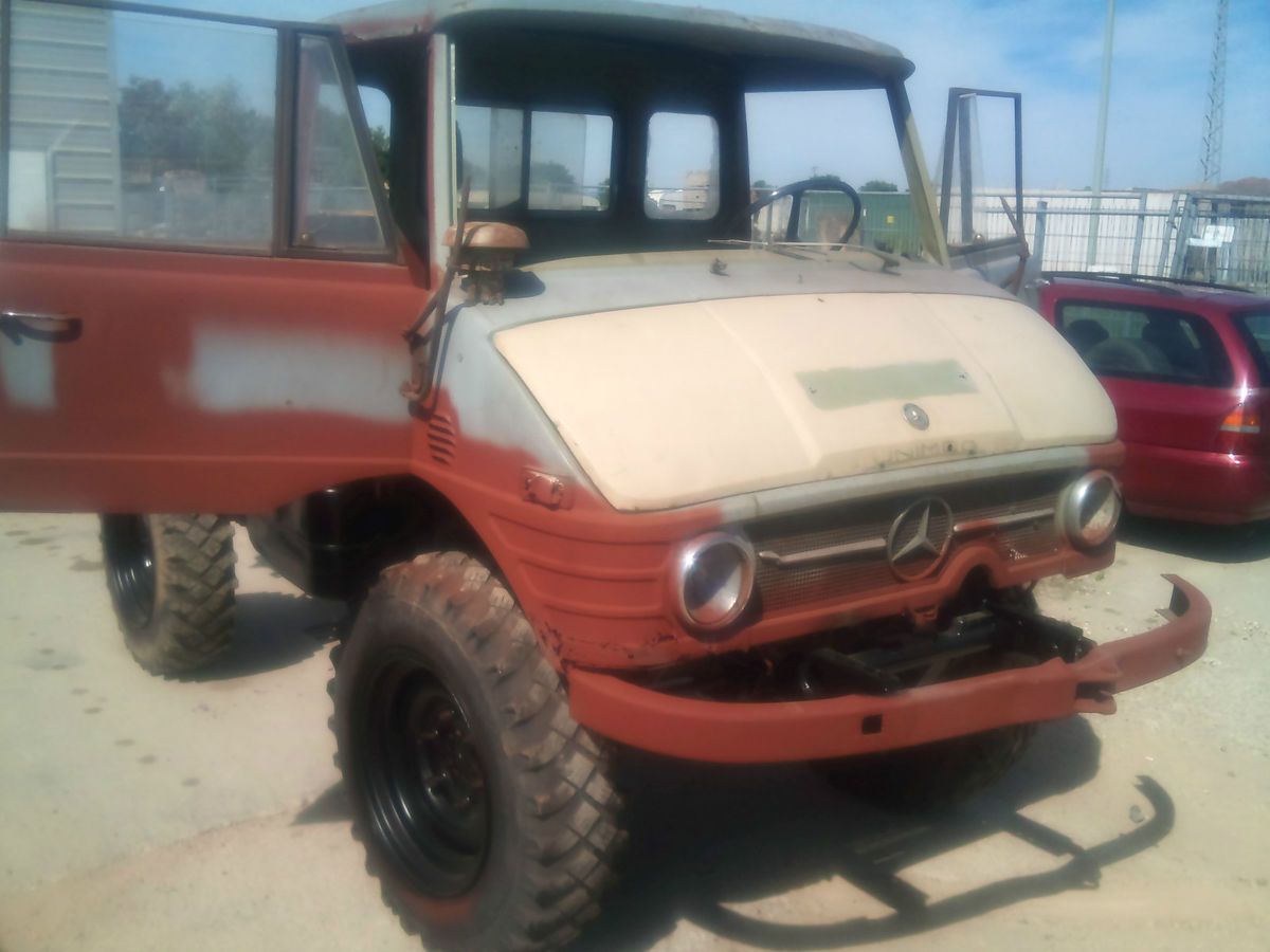 Unimog 421 Restaurationsobjekt Scheunenfund 1972 sehr gute Basis