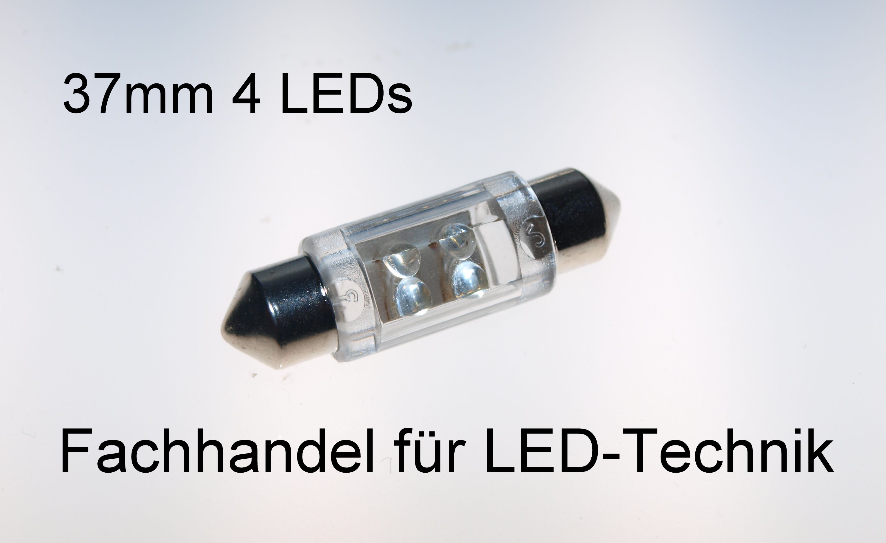 LED SOFITTE DIE AUTO INNENBELEUCHTUNG 36mm 4 er Rot