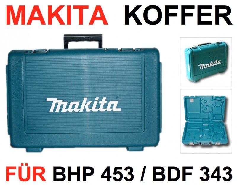 Makita Transport Werkzeug Koffer für Makita BHP 453 BDF 343 442 NEU