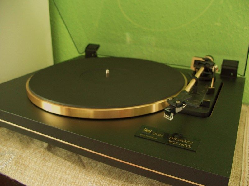 Dual CS 455 GOLD Plattenspieler Turntable