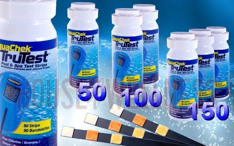 50   150 Teststreifen AquaChek TruTest Pooltester Wassertester digital
