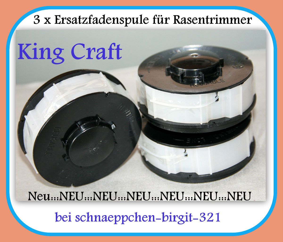 King Craft KCR  Top Craft TCR 450 451 500 Aldi –Trimmer NEU