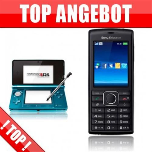 Handy Vertrag Sony Ercisson Bundle Zugabe Nintendo 3DS