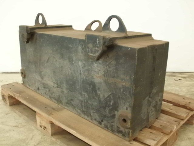 Frontgewicht für Anbauplatte Gr. 3 Front Gewicht Anbau Platte ax468 1