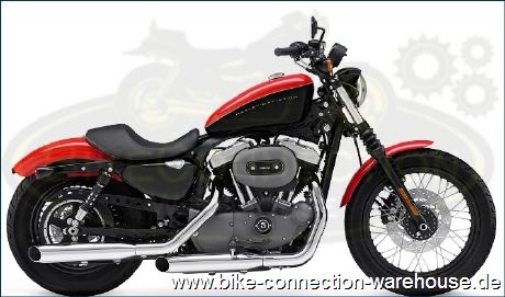 Packtaschenbügel Chrom Harley Sportster Custom Roadster Superlow