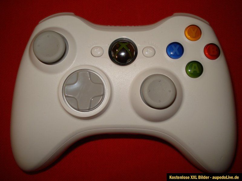 Original XBOX 360 Wireless Controller Weiß XBOX360 Microsoft Gamepad