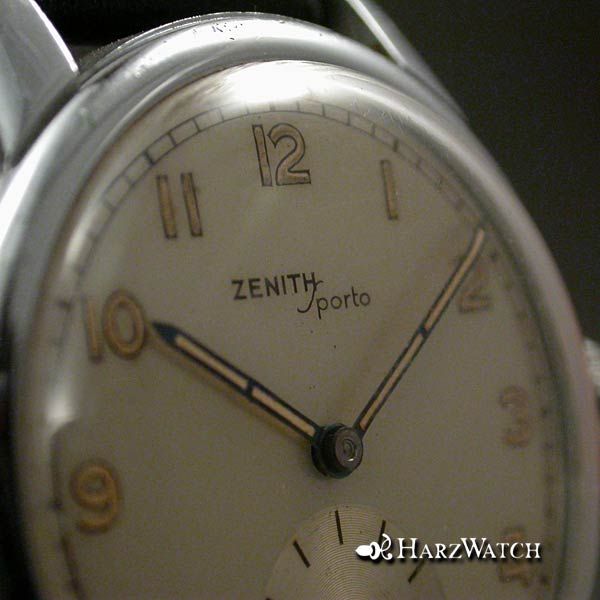 ZENITH SPORTO HERRENUHR NEUWERTIG ca.1955