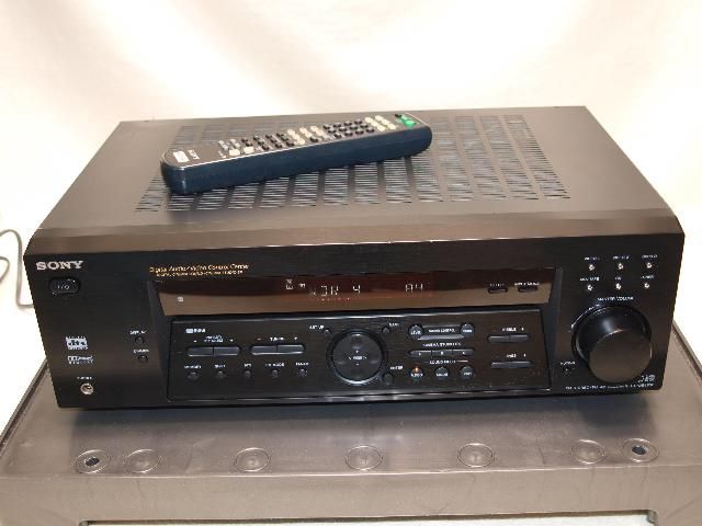 Sony STR DE 485 E Digital Surround Receiver mit Fernbedienung