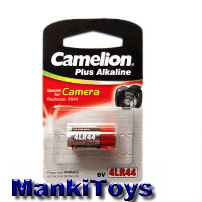 4LR44 CAMELION ALKALINE 6V   V4034PX 2CR1 3N V28PXL A544 L1325 GP476A