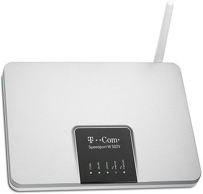 COM SPEEDPORT W502V WLAN Router VOIP W 502 W502