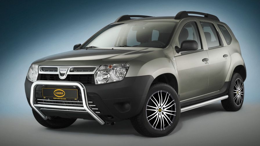 Cobra Frontbügel Edelstahl EG  Genehmigung Dacia Duster