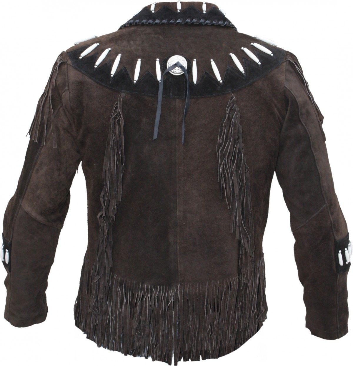 Western Lederjacke Indianer Tracht Westernjacke Reiter