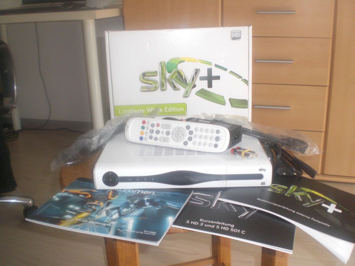 SKY S HD 501 C KABEL RECEIVER PACE TDC 866 NSDX EXTERNE FESTPLATTE 160