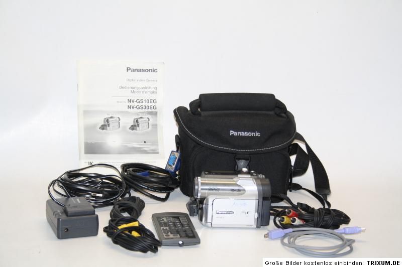 Panasonic NV GS10 Digital Video Kamera