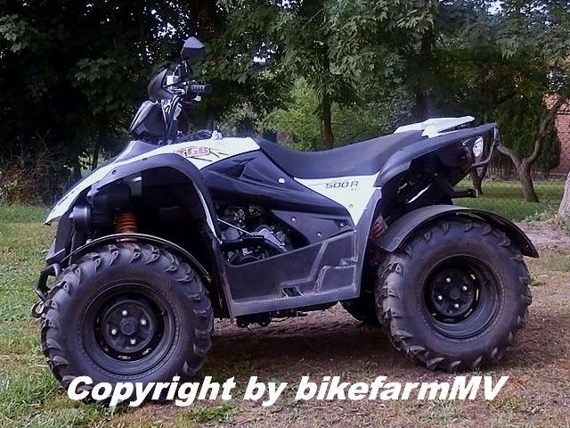 Racing Scheibe schwarz 325 425 500 525 550 R IRS Quad ATV