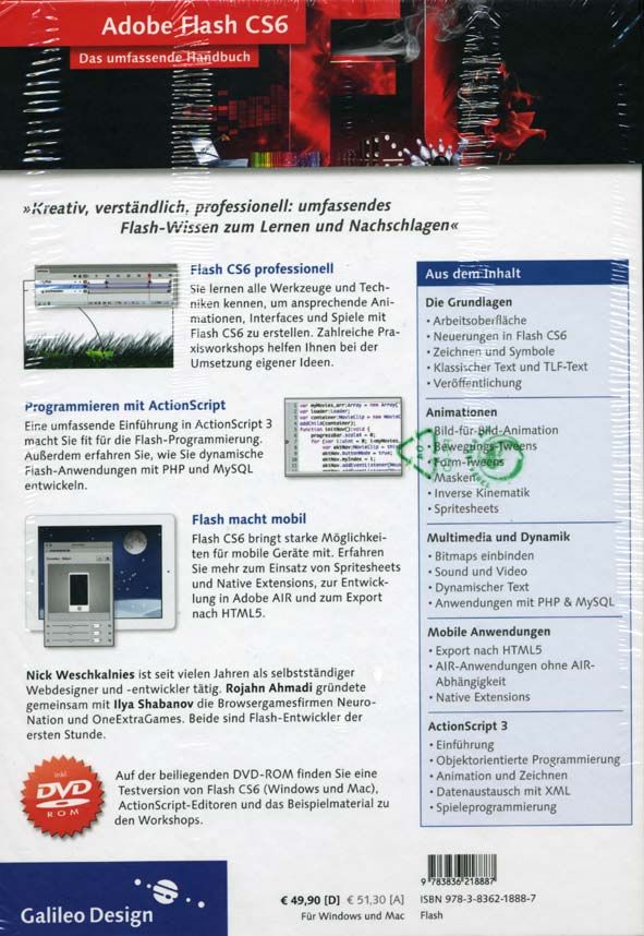 Adobe Flash CS6   Das umfassende Handbuch