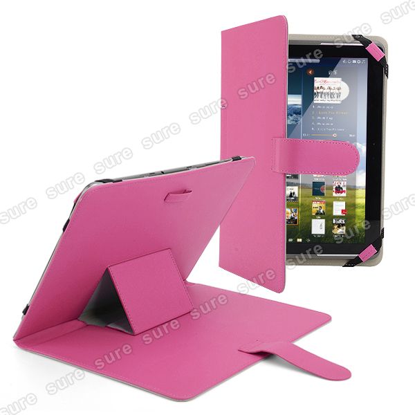 Wählbar Kunstleder Tasche case cover Hülle für 10 Zoll Tablet PC