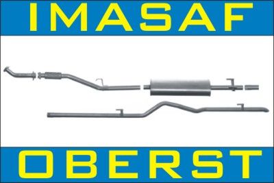 IMASAF Auspuff MERCEDES Sprinter 210, 212, 310, 312 TD