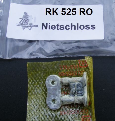 RK Kettenschloss Nietschloss Nietschloß RK 525 RO 525RO