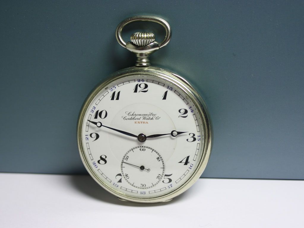 Chronometre Cortebert Extra Taschenuhr. Kal. 526