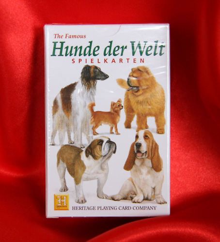 Spielkarten   Hunde der Welt   Heritage   Bridge Poker