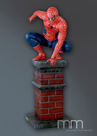 Oxmox Muckle Spiderman 3 SP 2 The Movie 11 Statue Figur, neu, OVP Top