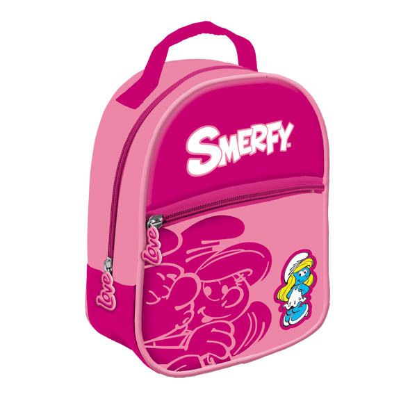 Die Schlümpfe pink Kinder Mädchen Rucksack Kinderrucksack