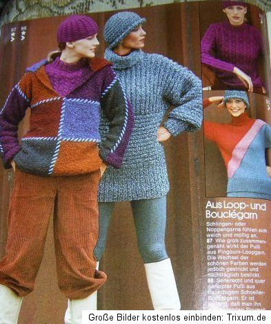 Constanze Strickmode 1977 167 x Stricken Sticken Strickheft Bilder im