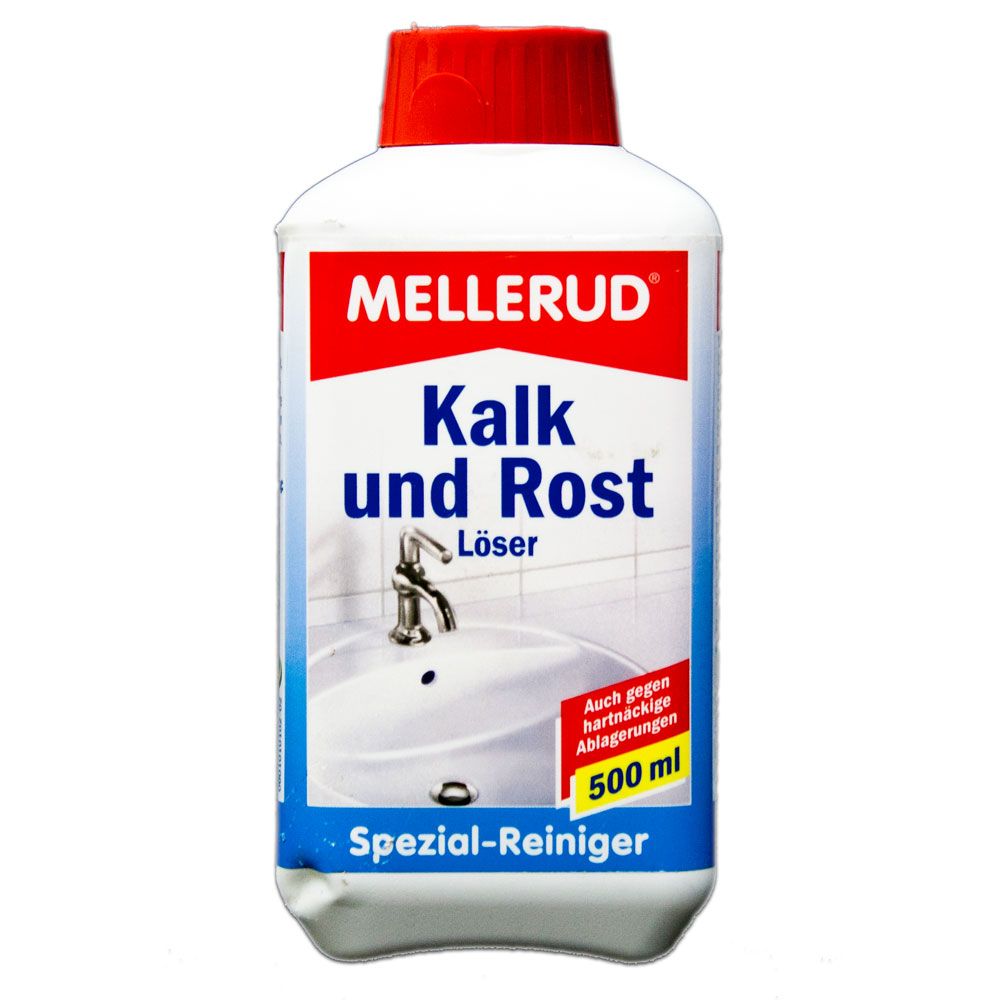 GP9,90€/L Mellerud Kalk & Rostlöser 500ml Kalklöser Rostlöser