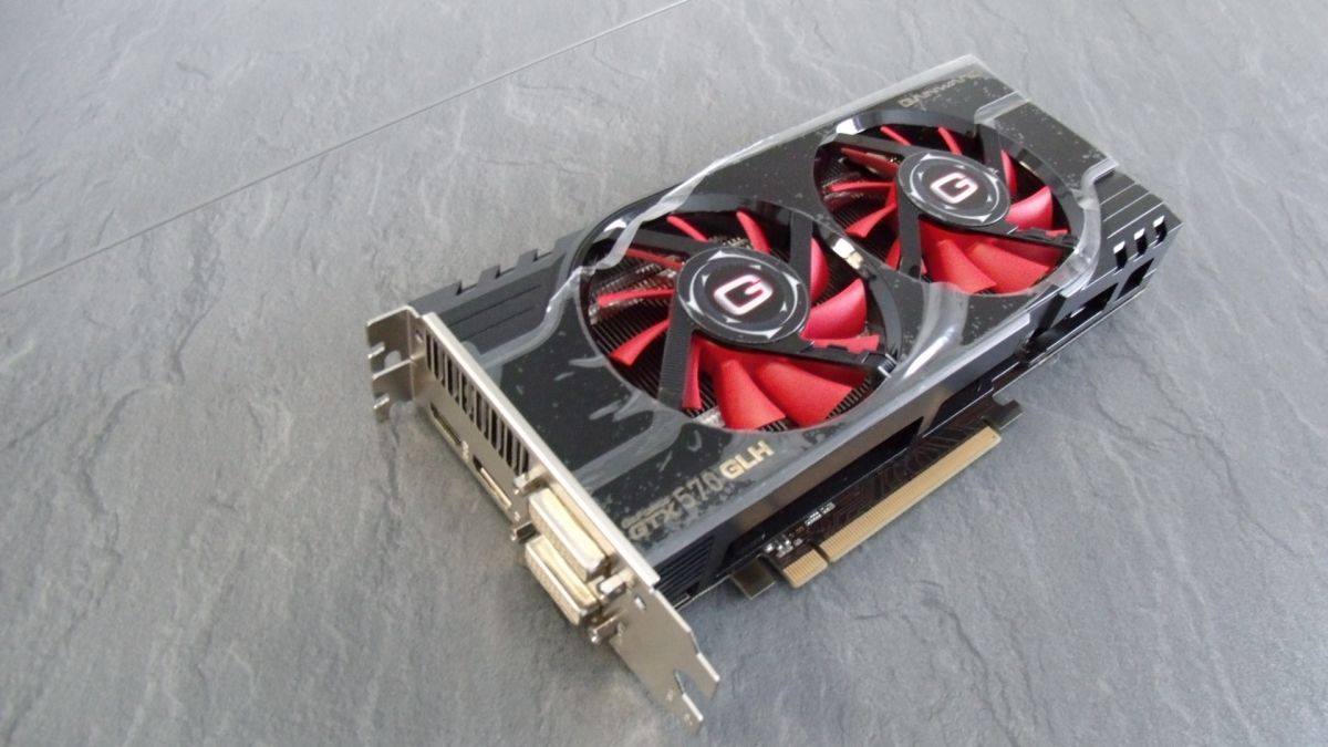 Gainward NVIDIA GeForce GTX 570 GLH Grafikkarte (PCI e, 1280MB GDDR5