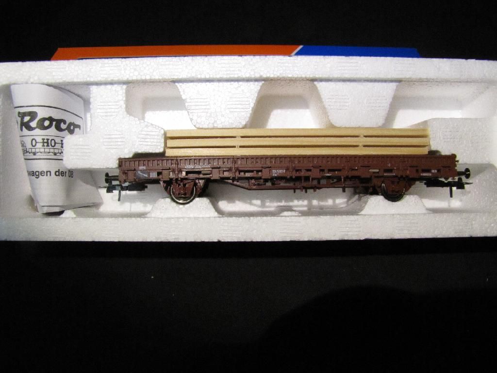 ROCO 46306.A Rungenwagen mit Ladung (Hol NEU&OVP S5 557