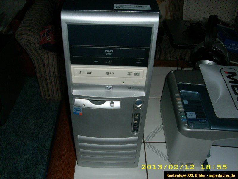 HP Compaq DC7600 PC,Intel P4,3GHz,Nvidia GF8400 GS,300GBHDD3,25GB RAM