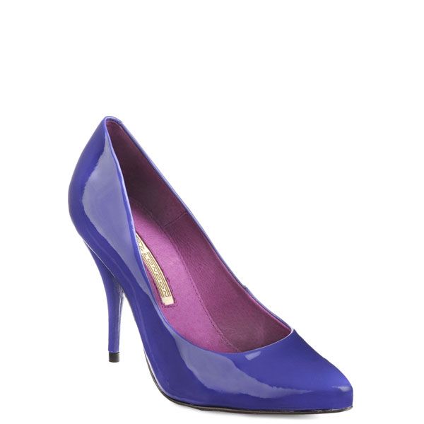 Buffalo Lackpumps royalblau High Heel NEU REDUZIERT