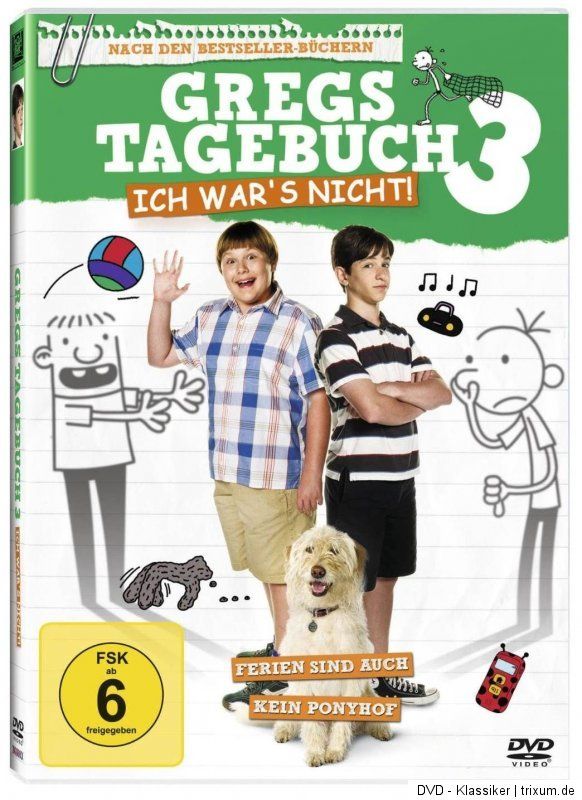 Gregs Tagebuch 3   Ich war`s nicht   DVD   OVP