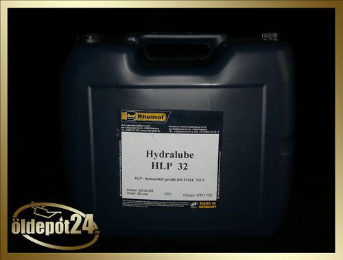 Swd Rheinol Hydralube HLP 32 DIN 51524 20 Ltr